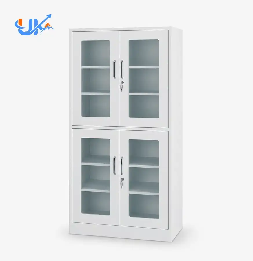 Glass Door Medical Storage Cabinet